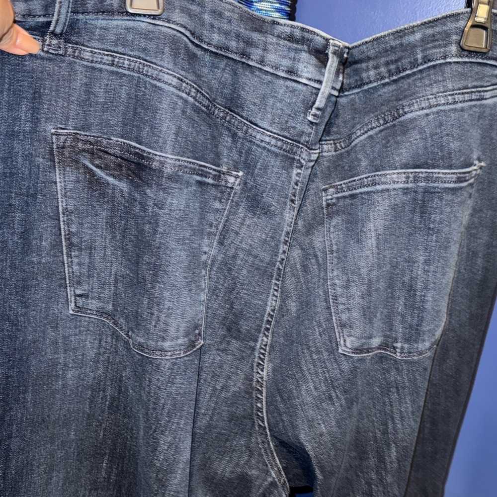 Sonoma-NWOT Dark Blue High-Rise Skinny Jeans Size 24W - Picture 12 of 14